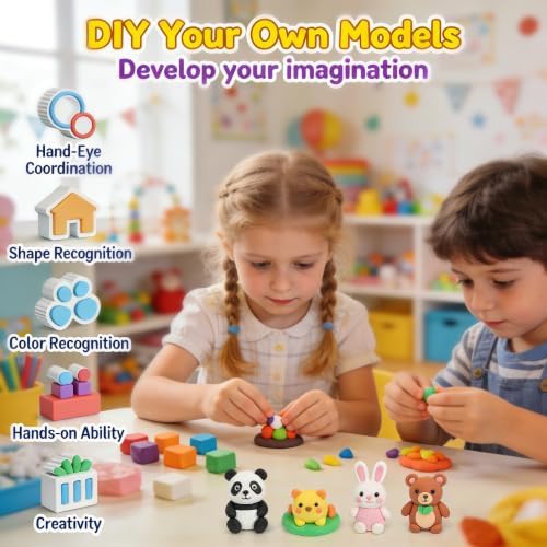 A‌RTPAR Air Dry Clay 156 Colors,Modeling Magic Clay for Kids Bulk Craft Kit - Image 6