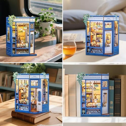 Fsolis Book Nook Kit 3D Wooden Puzzles for Adults - Image 5