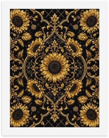 Bozfoxa Paint by Numbers Kit for Adults Beginner Golden Sunflower by Unknown