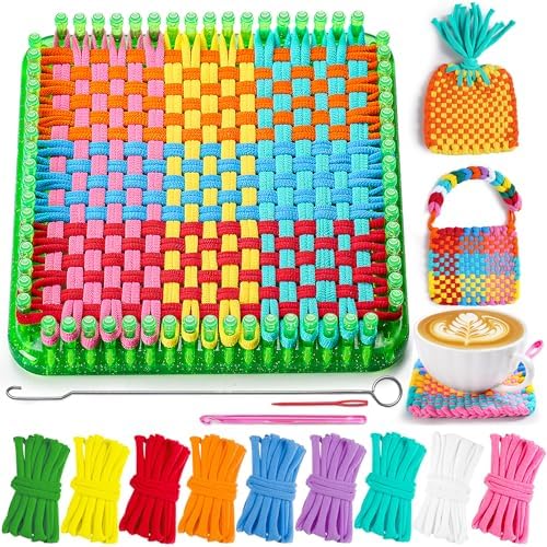 CCTVRTV Weaving Loom Kit Toys for Kids and Adults, DIY Arts and Crafts by CCTVRTV