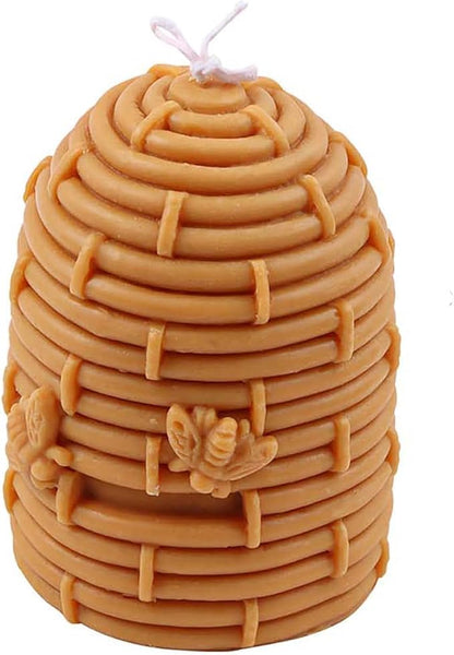 Grainrain 3D Bee Candle Molds Honeycomb Silicone Soap Mold Wax Mold Candle Making Mould (SXY035)
