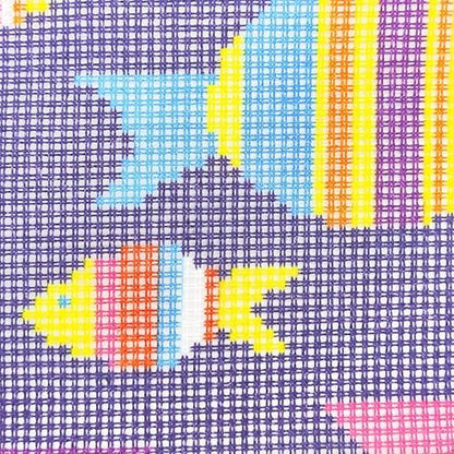 Howie's Needlepoint Needlepoint Kits for Adults, Pillow Front Cross Stitch Kit with Embroidery Pattern on Canvas, Yarn, 2 Needles and Instruction, 16 x 16inch(Colorful Fish) - Image 6