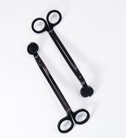 Aroparc 10PCS Candle Wick Trimmer Cutter, 7 Inch Bulk Wick Candle Accessories - Black