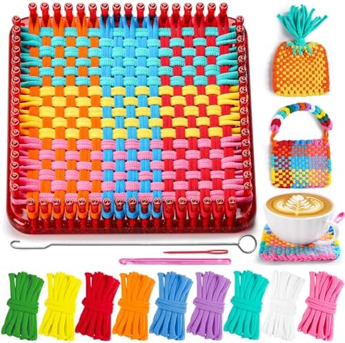 CCTVRTV Weaving Loom Kit Toys for Kids and Adults, DIY Arts and Crafts by CCTVRTV