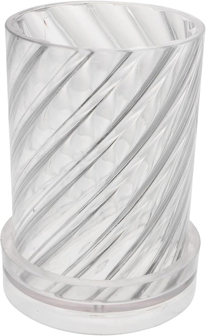 NUOBESTY DIY Plastic Spiral Candle Mold Manual Aromatherapy Candle Making Mould for Handcrafted Wax Melts Crafting Tool and Handmade