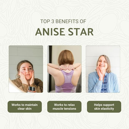 Nature Packaged Star Anise Essential Oil - Direct from Malagassi Essential Oils - Premium Star Anise Seed Oil for Aromatherapy, Diffuser, Candle, Soap, Skin and Hair (8oz)