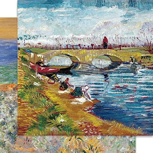 Origami Paper Kit 50 Sheets 6 Inch Square Double Sided Color 10 Vivid Colors for Hand Crafts Origami Paper Arts Creativity.Monet - Image 6