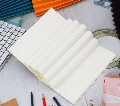 32 Pack Notebook Journals for Travelers, Students and Office, Writing Diary Subject Notebooks Planner with Thick Paper, 60 Pages, 30 Sheets, 8.3x5.5 inch, A5 Size, Travel Journal Set (Blank)