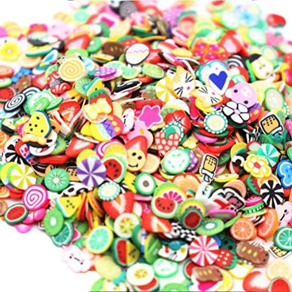 2000 Pcs Fruit Polymer Slices for Slime Nail Art Charms DIY Crafts - Image 4