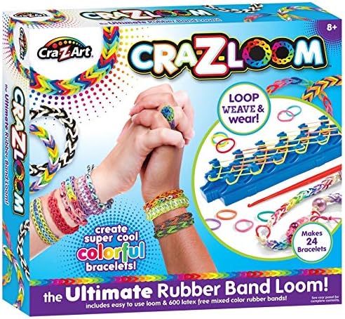 Cra-Z-Art CRA-Z-Loom Ultimate Rubber Band Bracelet Maker Activity Kit for Ages 8 and Up (Packaging May Vary) by Cra-Z-Art