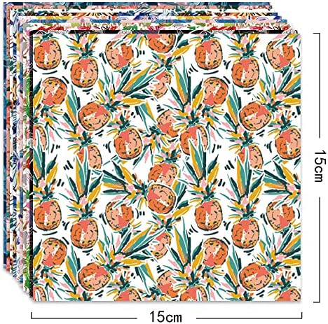 Origami Paper Kit 50 Sheets, 6x6 Inch Double Sided 20 Vivid Colored Paper - Image 3