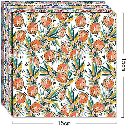 Origami Paper Kit 50 Sheets, 6x6 Inch Double Sided 20 Vivid Colored Paper - Image 3
