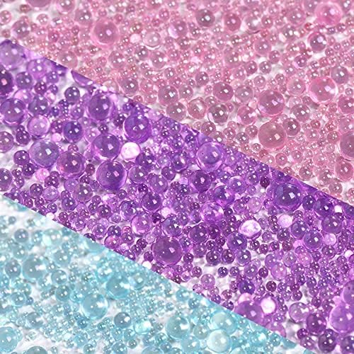 Shaker Resin Molds, 10 Cavity Wind Chime Quicksand Silicone Molds Resin Casting Molds Epoxy with PVC Sheets and Colored Beads for Jewelry Making, Keychain DIY - Image 5
