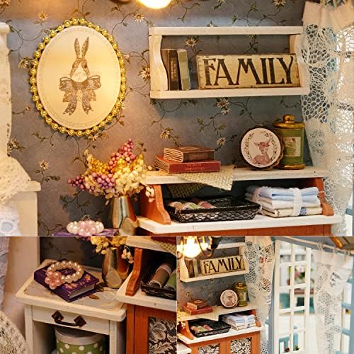 DIY Miniature House Kit with Furniture for Kids Teens Adults Aged 14+ - Image 5