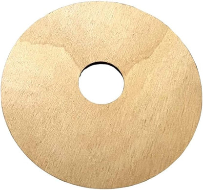 Wick Centering Tool for Candle Making, Single Double Triple Wick Stabilizer, Wooden and Cotton Wick Holder, Wick Stabilizer for Candle Making, Wooden Wick Centering, Wick Placement Tool (3")