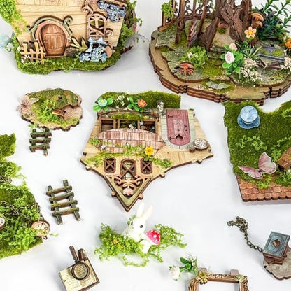 Book Nook Kit DIY Miniature House 3D Wooden Puzzle - Rowan's Tree House - Image 5