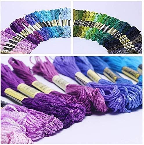 LOVIMAG Embroidery Thread 447pcs Friendship Bracelet String Floss Kit Yarn - Image 4