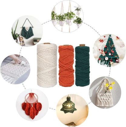 UHAPEER DIY Macrame Kits for Adults Beginners with Instruction and Video - Image 6