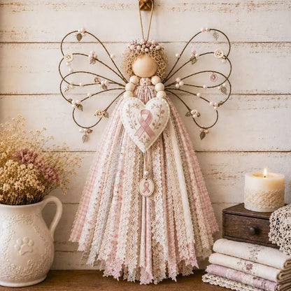 Macrame Wall Weaving Craft,Angel Fabric Hanging DIY Kit by Unknown