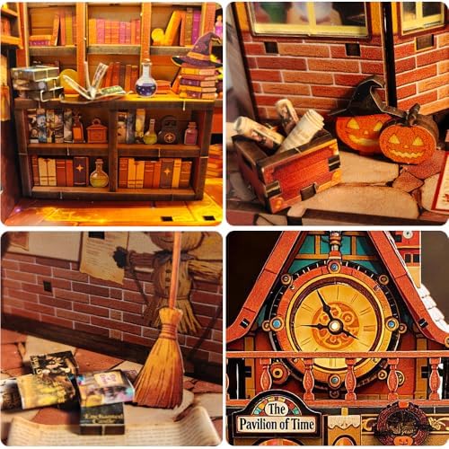 DIY Miniature House Kit, Dollhouse for Adults to Build, Time Magic - Image 3