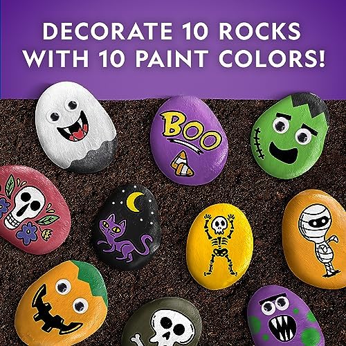 National Geographic Creepy Creatures Rock Painting Halloween Craft Kit - Image 2