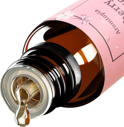 Floral Fragrance Oils, Aromtopia Flowers Essential Oils for Diffusers for Home, 6x10ml, Fragrance Oil for Candle Soap Making, Lavender, Rose, Gardenia, Cherry Blossom, Jasmine, Neroli