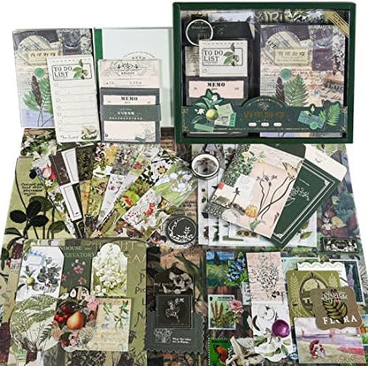 Scrapbook Supplies Kit, Vintage Junk journaling Supplies, Scrapbooking Kit by OFFIGIFT