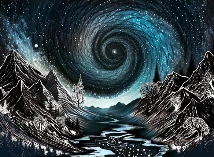 DYAIANGMU Scenery Paint by Numbers Kit for Adults Beginners 19.6X15.7inch by Unknown