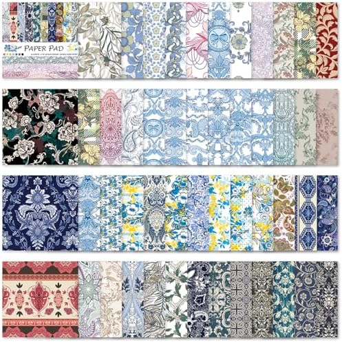 6x6" Origami Paper,50Sheets Double Sided Colored Paper,Square Craft Paper - Image 6