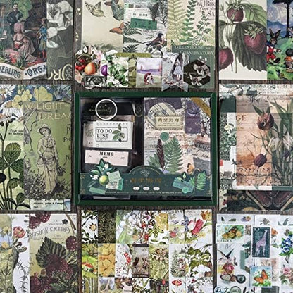 Scrapbook Supplies Kit, Vintage Junk journaling Supplies, Scrapbooking Kit - Image 5