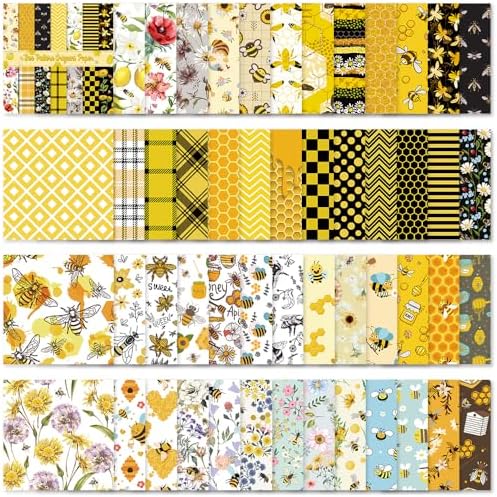 6x6" Origami Paper,50Sheets Double Sided Colored Paper,Square Craft Paper - Image 6