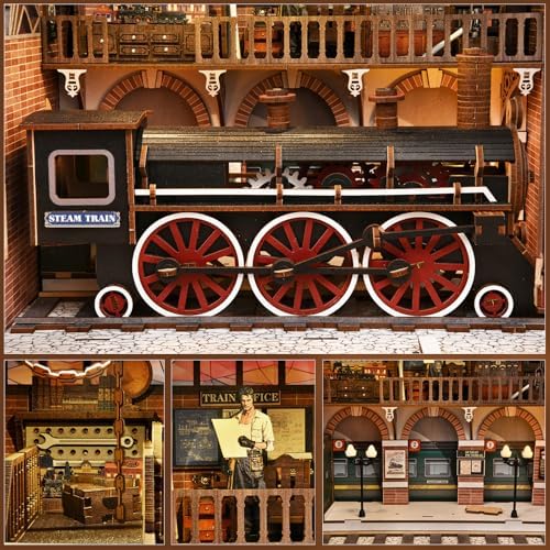 Miniature Dollhouse Kit, DIY Mini House Kit for Adult - Image 3