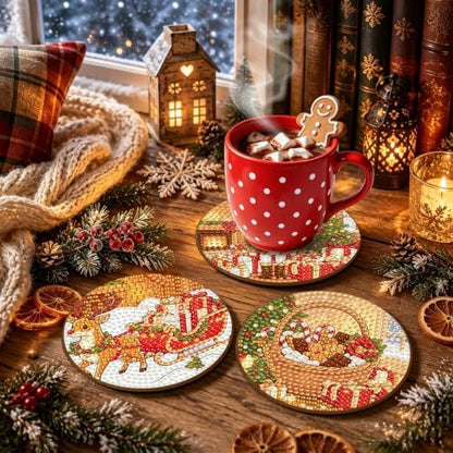 DOTZSO Diamond Art Coasters Kit for Adults, Diamond Painting Coasters - Image 3