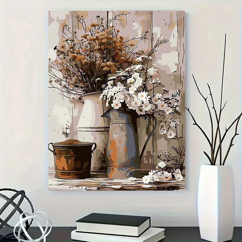 BYGFHLYW Easy Paint by Numbers Kit on Canvas for Adults Beginner - Image 5