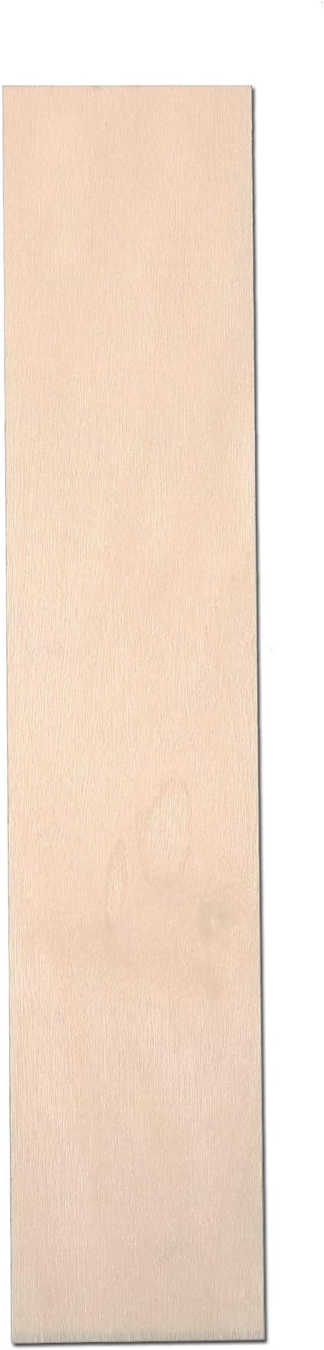 12 Inch Wooden Letter I, 1/4 Inch Thick Large Unfinished Wood Letter for DIY Crafts Home Wall Decor
