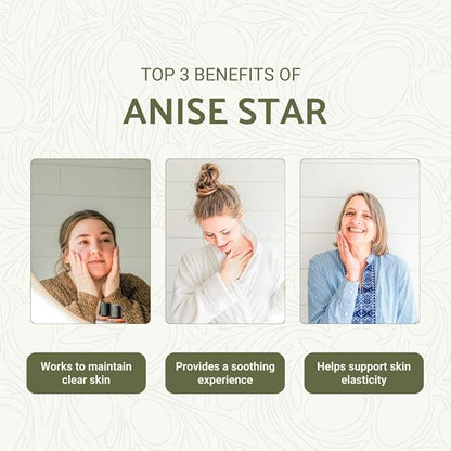 Nature Packaged Star Anise Essential Oil - Direct from Malagassi Essential Oils - Premium Star Anise Seed Oil for Aromatherapy, Diffuser, Candle, Soap, Skin and Hair (8oz)