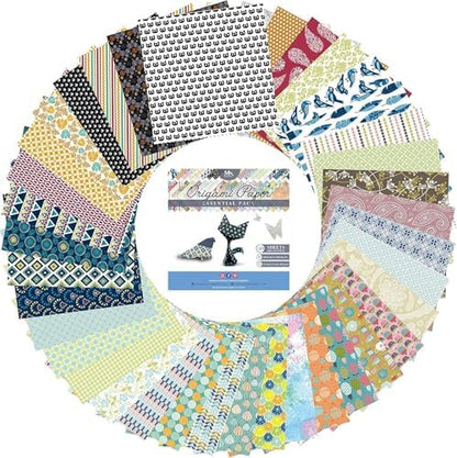 MozArt Japanese Origami Paper 120 Sheets 6x6 Folding Kit Kids Adults - Image 3