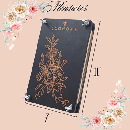 ECOHOME Flower Press Kit for Preserving Plants and Pressed Flowers - Empower Your Creativity with Botanical Art & Craft Supplies to Preserve Cherished Nature Memories