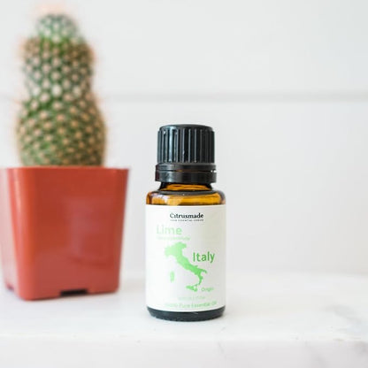 Nature Packaged Lime Essential Oil - Direct from Citrusmade in Sicily- Pure Essential Oils for Diffusers and Aromatherapy in The Mediterranean - 100% Pure Therapeutic Grade (22lbs)