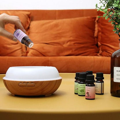 Sedbuwza Lavender Chamomile Essential Oil Set, Lavender Fragrance Oil Chamomile Scent Oil Set for Diffuser, Aromatherapy, Massage, Soap, Candle Making 2 x 10 ml