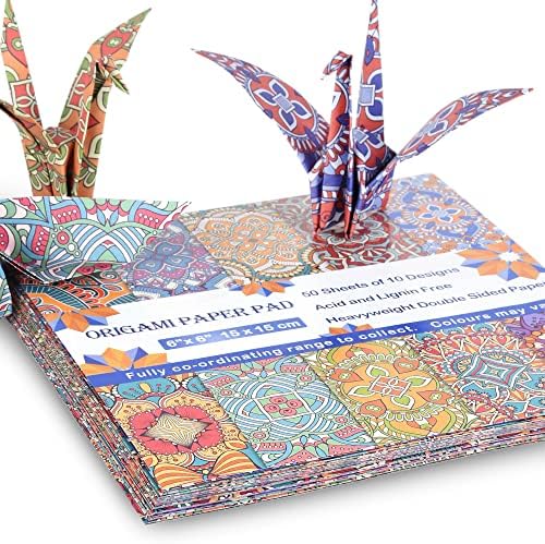 Origami Paper 6x6" Double Sided 100Sheets 20Colors Origami Kit,Craft Paper - Image 5