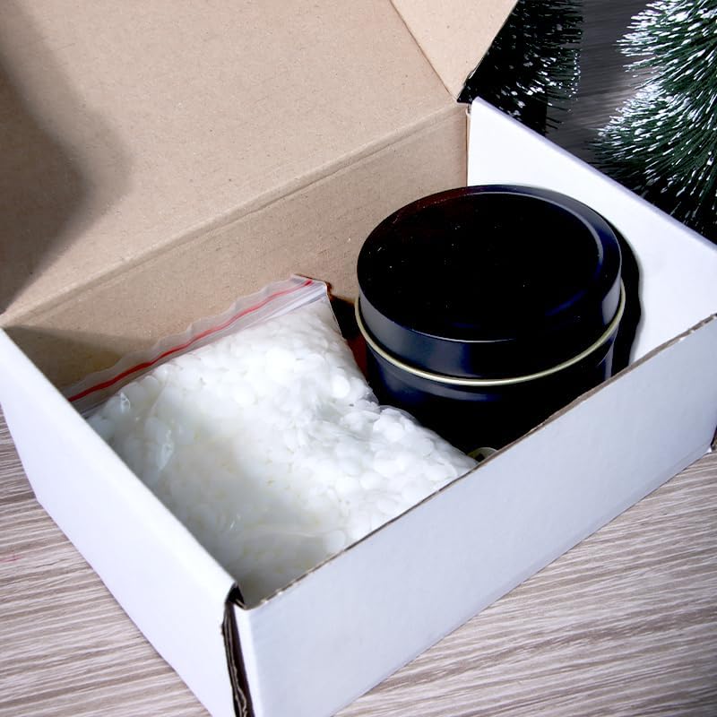 DIY Candle Making Supplies for Adults and Beginners, Including Soybean Wax, Exquisite Stickers, Candle Jars, Wicks, and Homemade Candle jar Sets with Essential Oils. - Image 7