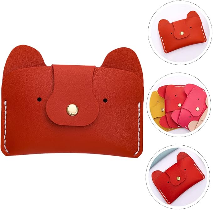 VICASKY 3sets DIY Crochet Handbag Kit Doggy Shaped Purse Bag Making Material Comfortable Pu DIY Supplies