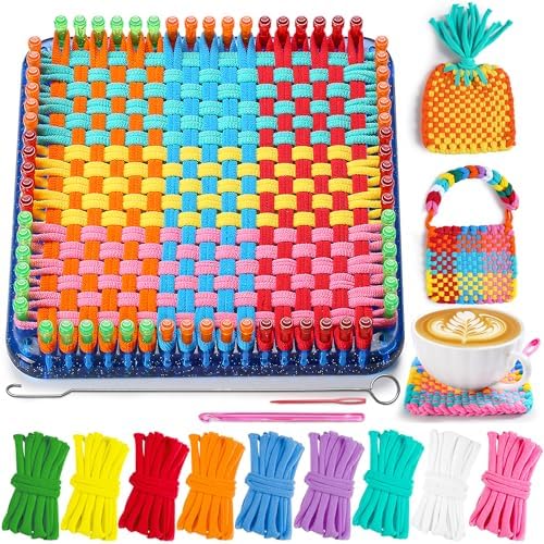 CCTVRTV Weaving Loom Kit Toys for Kids and Adults, DIY Arts and Crafts by CCTVRTV