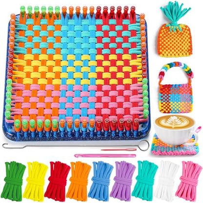 CCTVRTV Weaving Loom Kit Toys for Kids and Adults, DIY Arts and Crafts by CCTVRTV