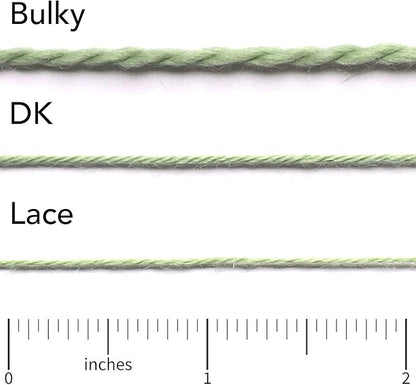 100% Baby Alpaca Yarn Wool Set of 3 Skeins (150 Grams) DK Weight - Made in Peru - Heavenly Soft and Perfect for Knitting and Crocheting (Soft Gray, DK)