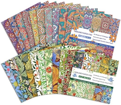 Origami Paper 6x6" Double Sided 100Sheets 20Colors Origami Kit,Craft Paper - Image 3