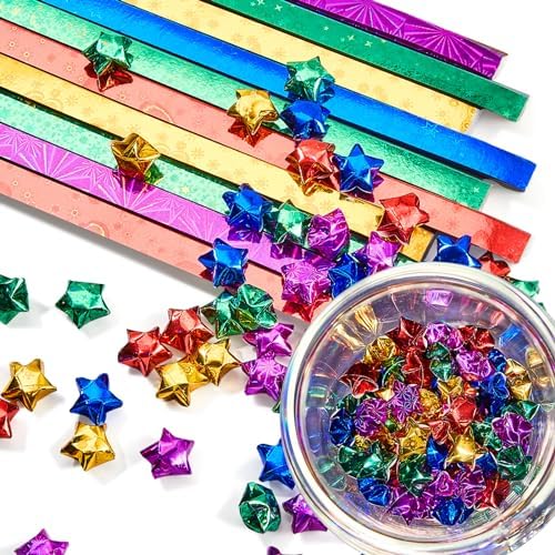 Kigeli 1000 Sheets Origami Star Paper Strips,Assorted Color,Stylish Style by Kigeli