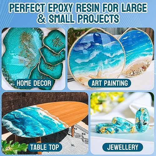 JDiction Epoxy Resin Starter Kit for Jewelry Making and Art Craft - Image 7