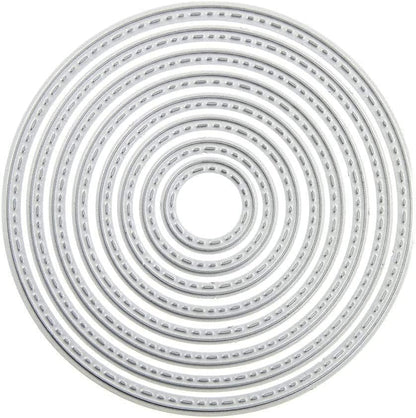 Big Round Cutting Dies Handmade DIY Paper Cards Album Decoration Stencils Template Embossing for Card Scrapbooking Craft Circle - Image 5